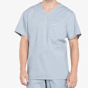 Cherokee Scrubs for Men V-Neck Top, Workwear Professionals Soft Stretch